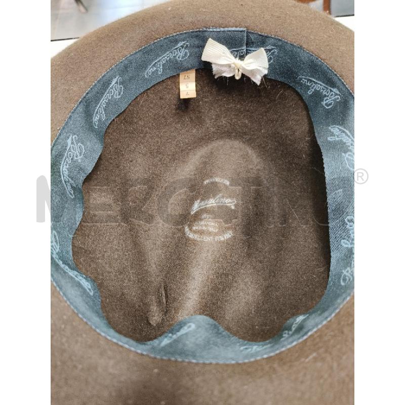 CAPPELLO UOMO BORSALINO LANA MARRONE FIOCCO GROS | Mercatino dell'Usato Roma talenti 3