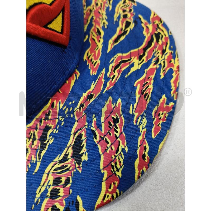 CAPPELLO UOMO NEW ERA VISIERA SUPERMAN AZZ ROSSO FIAMME | Mercatino dell'Usato Roma talenti 3