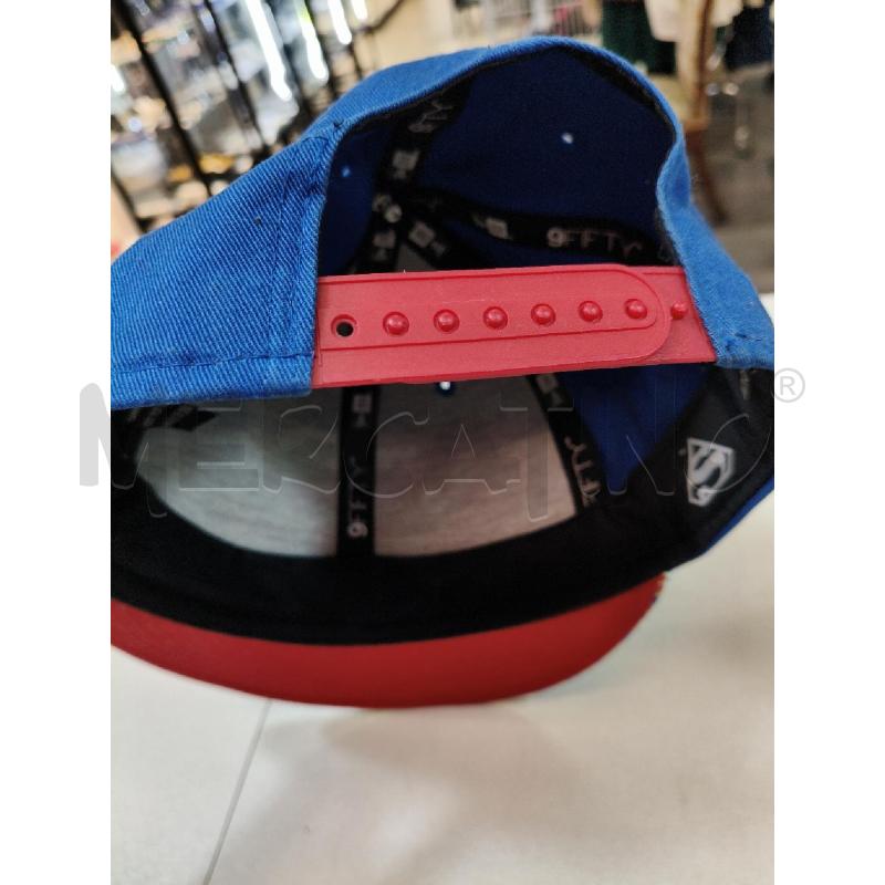 CAPPELLO UOMO NEW ERA VISIERA SUPERMAN AZZ ROSSO FIAMME | Mercatino dell'Usato Roma talenti 4
