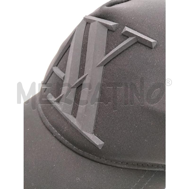CAPPELLO UOMO VISIERA ARMANI EXCHANGE NERO LOGO GOMMATO RILIEVO  | Mercatino dell'Usato Roma talenti 2