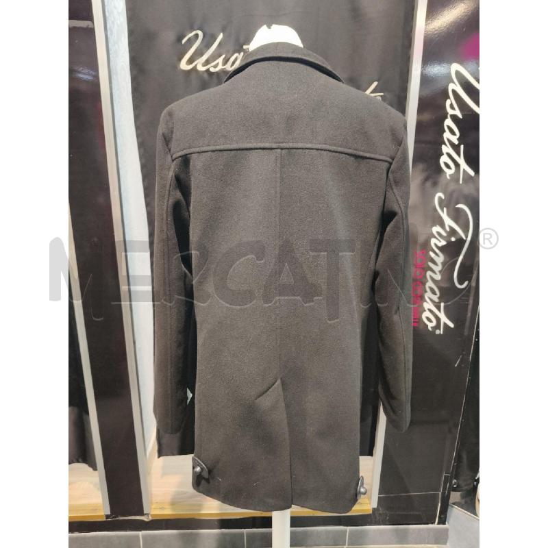 CAPPOTTO UOMO BURATTI PANNO NERO C/FIBBIA | Mercatino dell'Usato Roma talenti 4