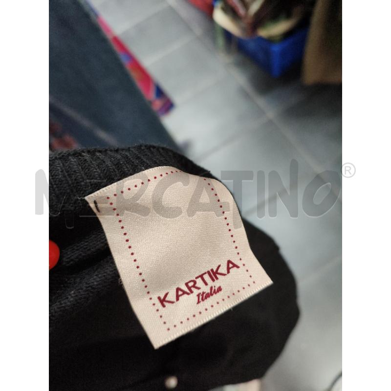 CARDIGAN D AMPIO KARTIKA NE BOT PERLINE  | Mercatino dell'Usato Roma talenti 5