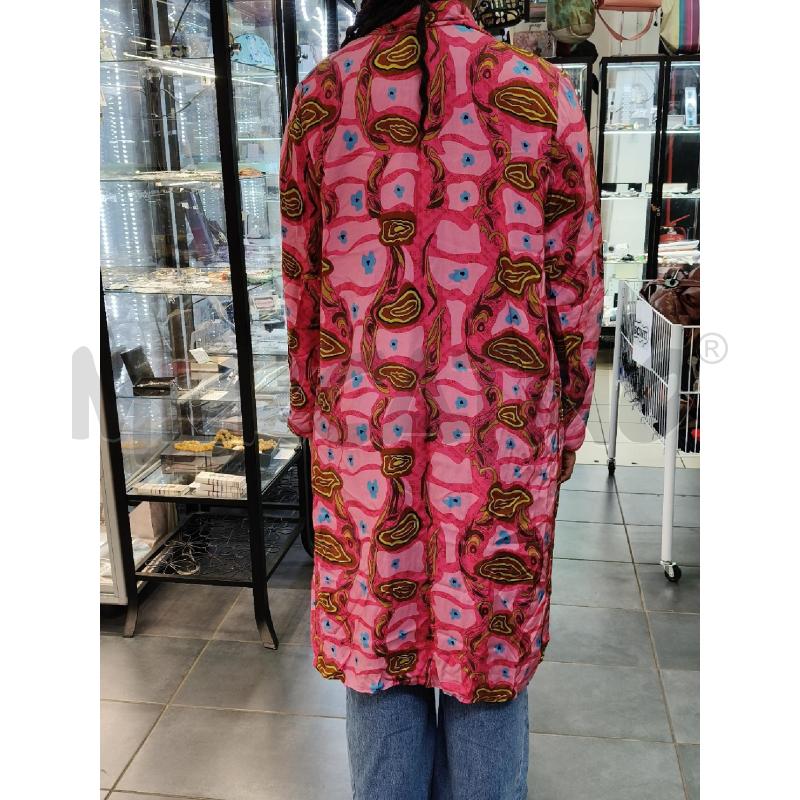 CARDIGAN KIMONO WU SIDE ROSA FUC FOGLIE MARR | Mercatino dell'Usato Roma talenti 2
