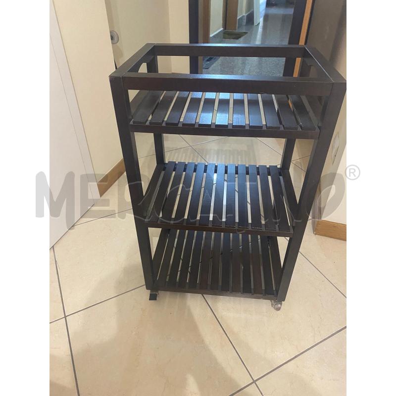CARRELLO CUCINA LEGNO | Mercatino dell'Usato Roma talenti 3