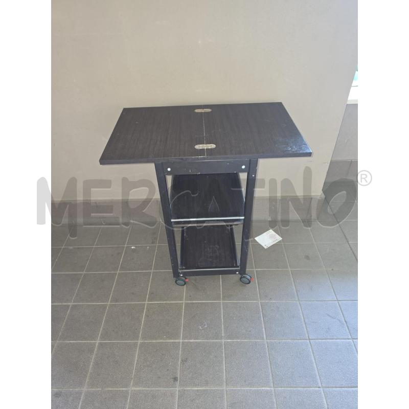 CARRELLO NERO CUCINA FOPPAPEDRETTI | Mercatino dell'Usato Roma talenti 1