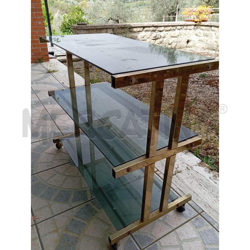 CARRELLO OTTONE 3RIP VETRO | Mercatino dell'Usato Roma talenti 3