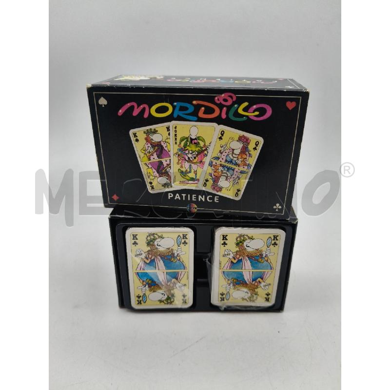 CARTE DA GIOCO MORDILLO PATIENCE | Mercatino dell'Usato Roma talenti 1