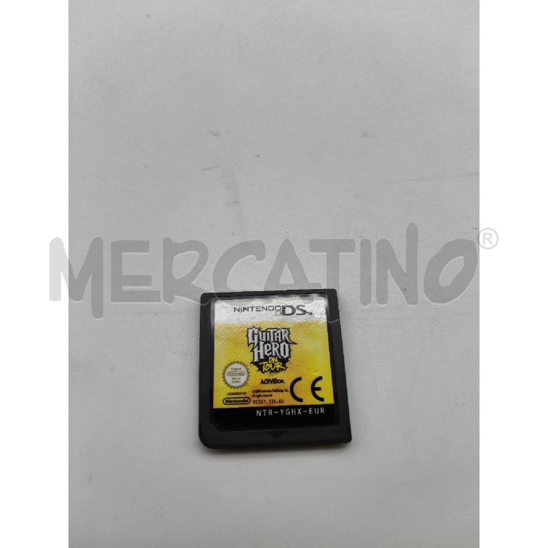 CARTUCCIA NINTENDO DS GUITAR HERO ON TOUR | Mercatino dell'Usato Roma talenti 3