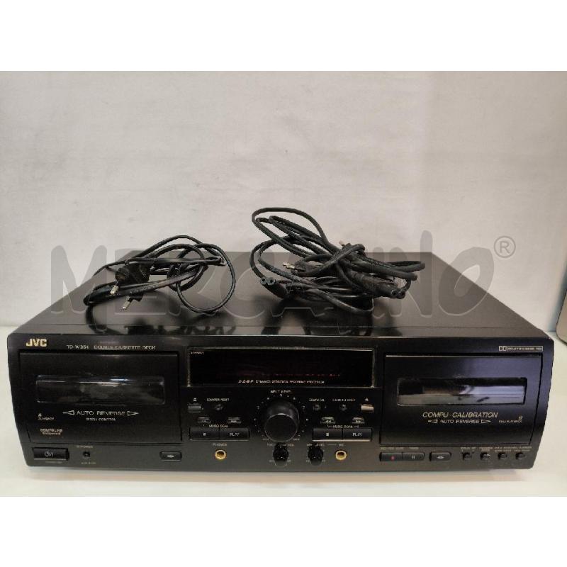 CASSETTE DECK JVC TD-W354 | Mercatino dell'Usato Roma talenti 1
