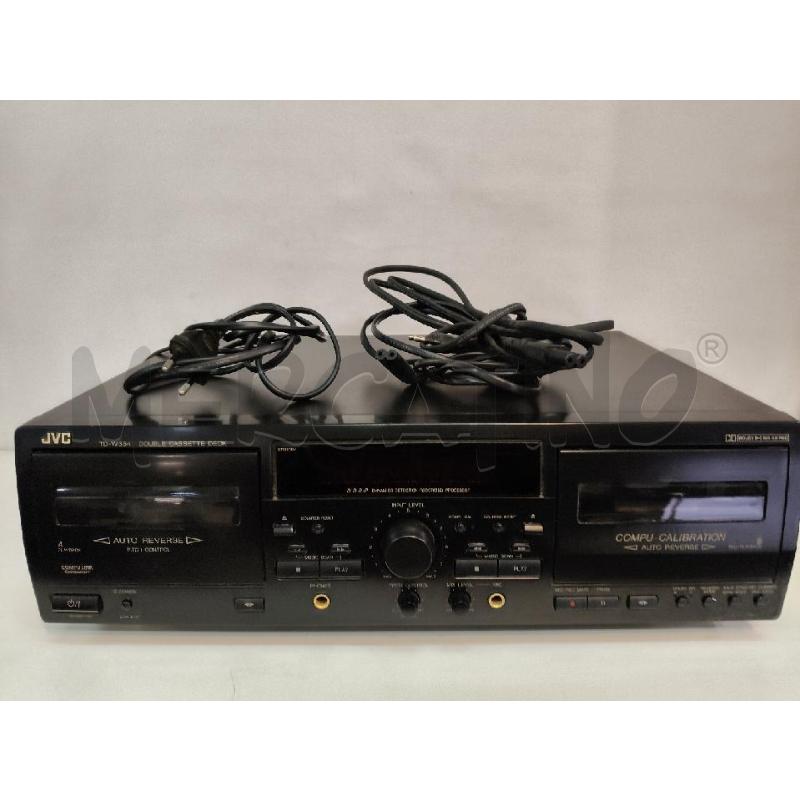 CASSETTE DECK JVC TD-W354 | Mercatino dell'Usato Roma talenti 2