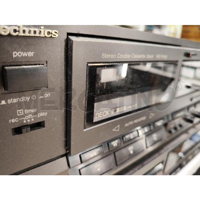 CASSETTE DECK TECHNICS RS-TR165 FUNZIONANTE | Mercatino dell'Usato Roma talenti 3
