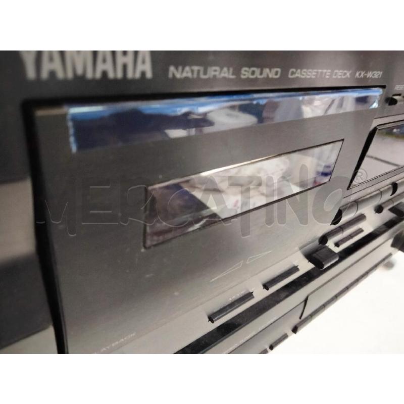 CASSETTE DECK YAMAHA KX-W321 | Mercatino dell'Usato Roma talenti 1