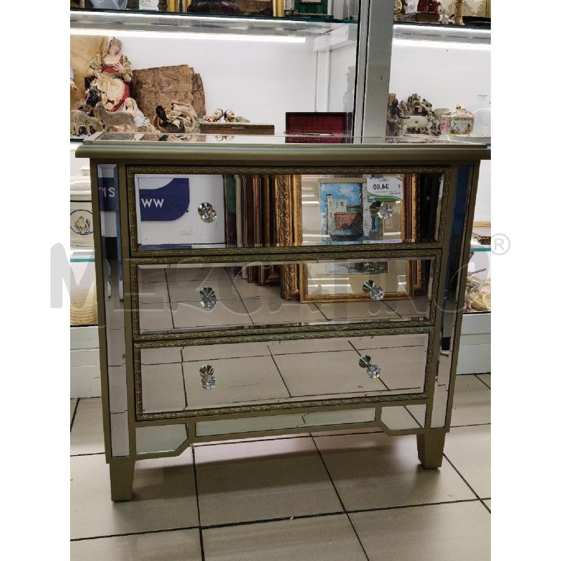CASSETTIERA A SPECCHIO 3C  | Mercatino dell'Usato Roma talenti 1