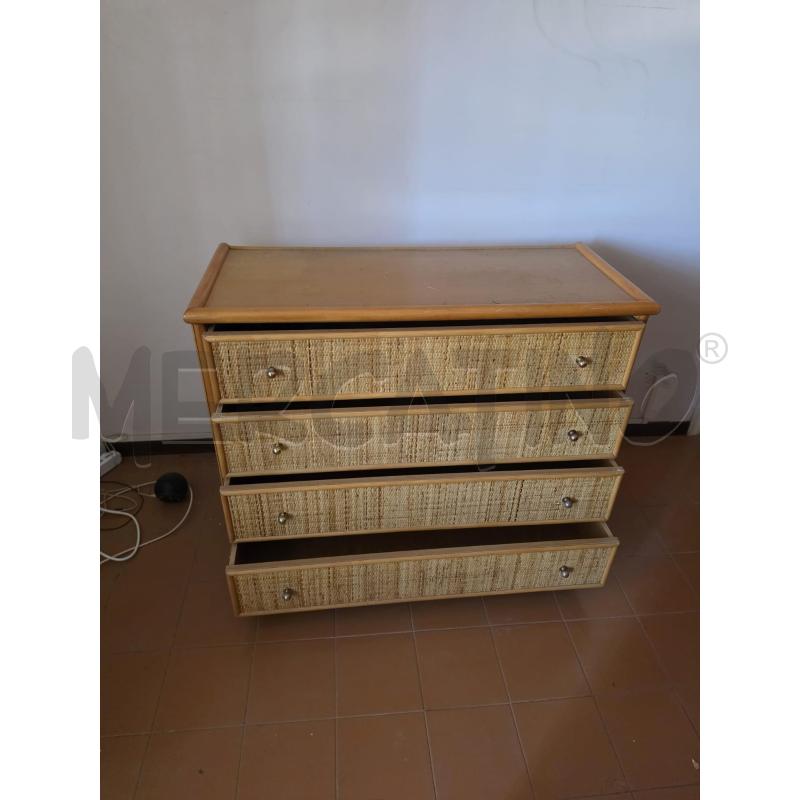 CASSETTIERA BAMBOO 4C | Mercatino dell'Usato Roma talenti 2