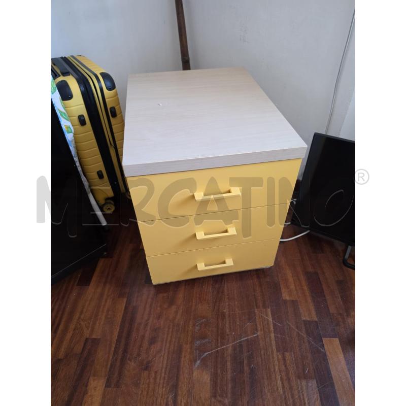 CASSETTIERA GIALLA 3C | Mercatino dell'Usato Roma talenti 1