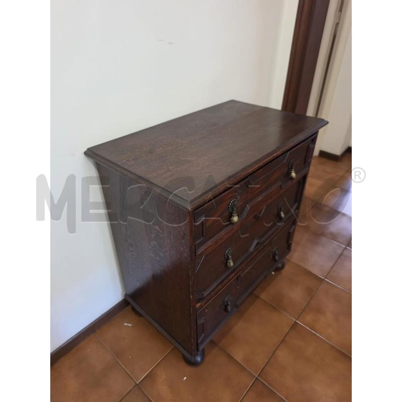 CASSETTIERA LEGNO SCURA 3C | Mercatino dell'Usato Roma talenti 2