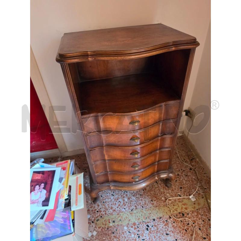CASSETTIERA LEGNO STRETTA 5C | Mercatino dell'Usato Roma talenti 1