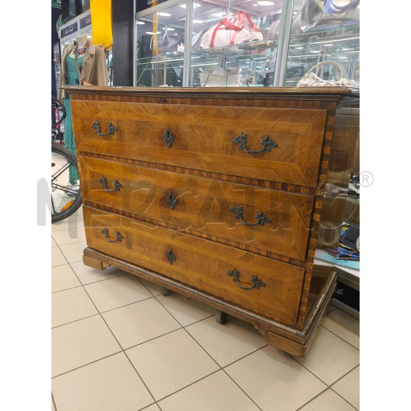 CASSETTONE LOMBARDO EPOCA INTARSI LIGNEI CASTELLO  | Mercatino dell'Usato Roma talenti 1