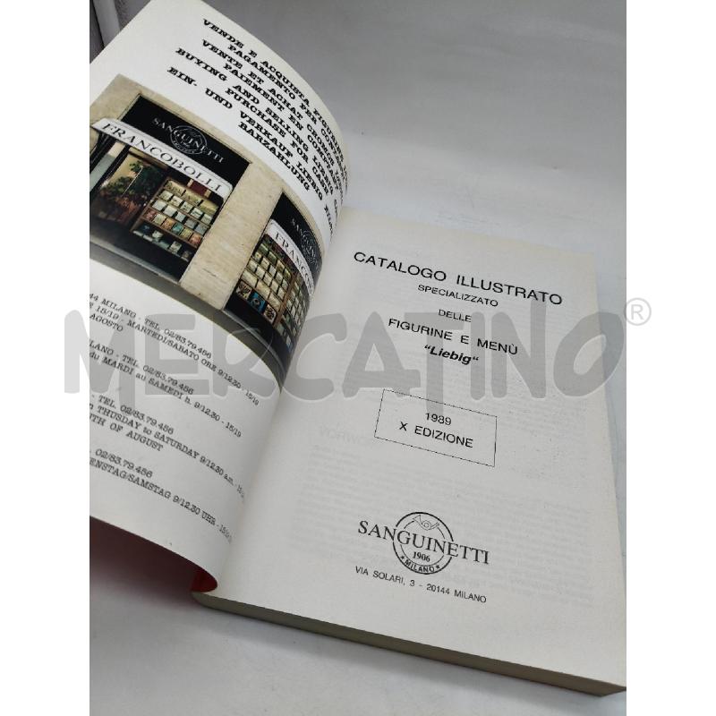 CATALOGO ILLUSTRATO FIGURINE E MENÙ LIEBIG | Mercatino dell'Usato Roma talenti 2