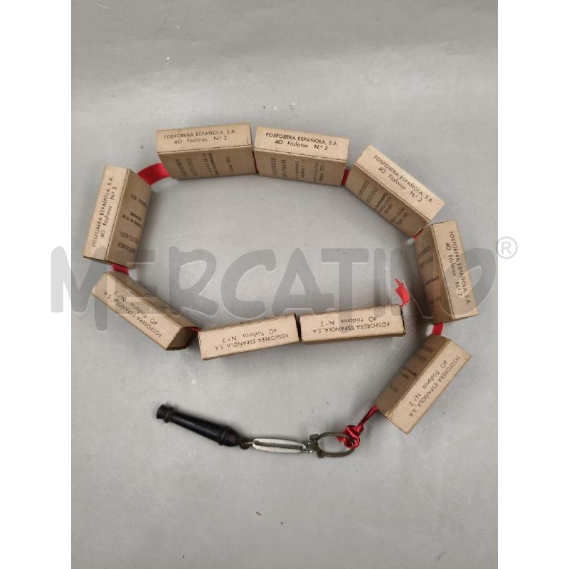 CATENA SCATOLINE CARTONE CON SOLDATI | Mercatino dell'Usato Roma talenti 2