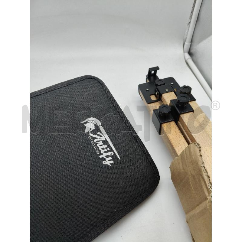 CAVALLETTO PER DIPINGERE XTRADE FACTORY CON PENNELLI  | Mercatino dell'Usato Roma talenti 3