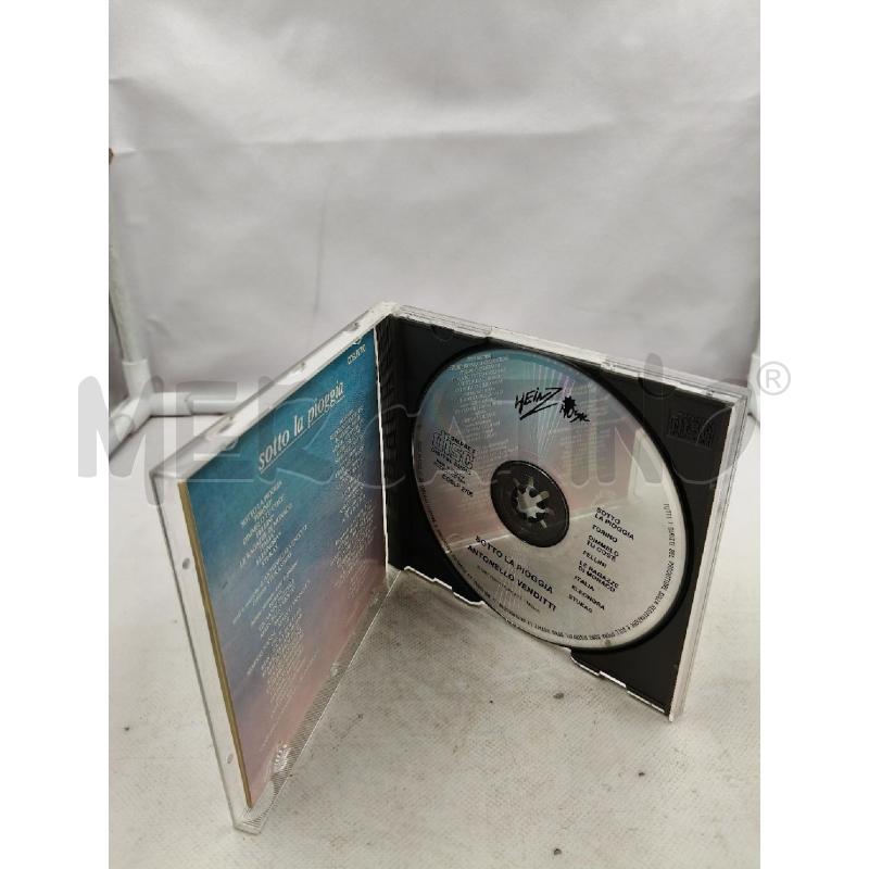 CD ANTONELLO VENDITTI – SOTTO LA PIOGGIA  | Mercatino dell'Usato Roma talenti 2