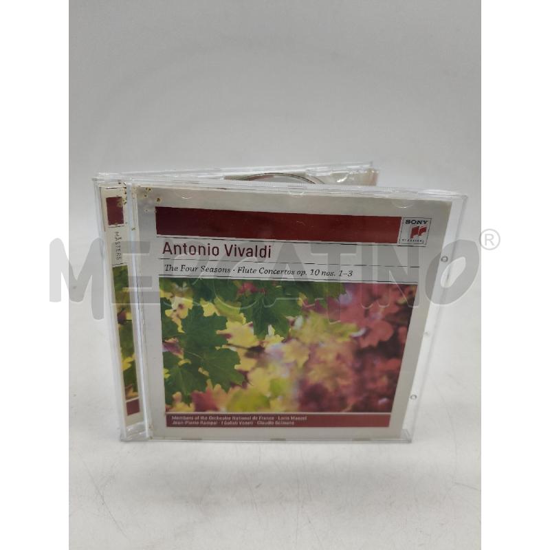 CD ANTONIO VIVALDI THE FOUR SEASONS | Mercatino dell'Usato Roma talenti 1