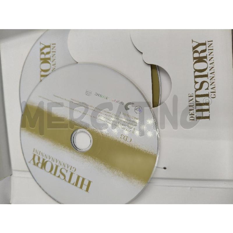 CD COF DELUXE HISTORY GIANNA NANNINI | Mercatino dell'Usato Roma talenti 3
