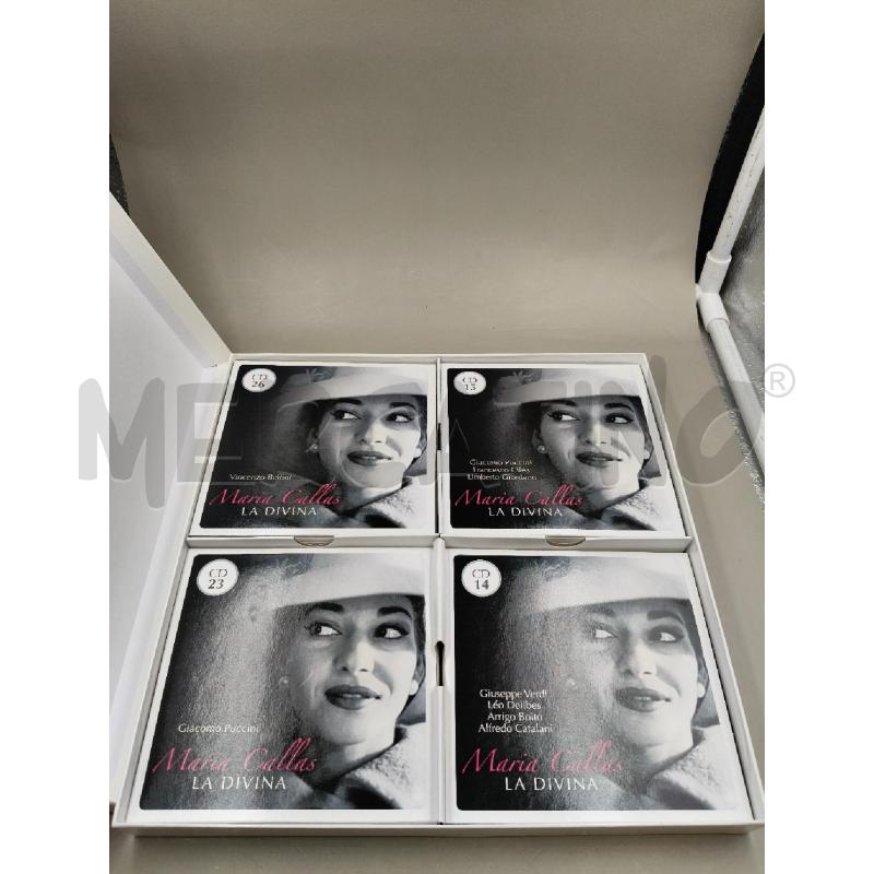 CD COF MARIA CALLAS LA DIVINA 30 CD SET | Mercatino dell'Usato Roma talenti 2