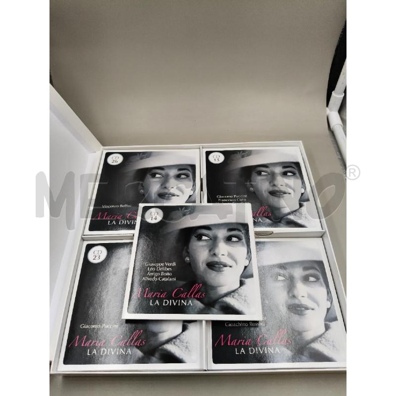 CD COF MARIA CALLAS LA DIVINA 30 CD SET | Mercatino dell'Usato Roma talenti 3