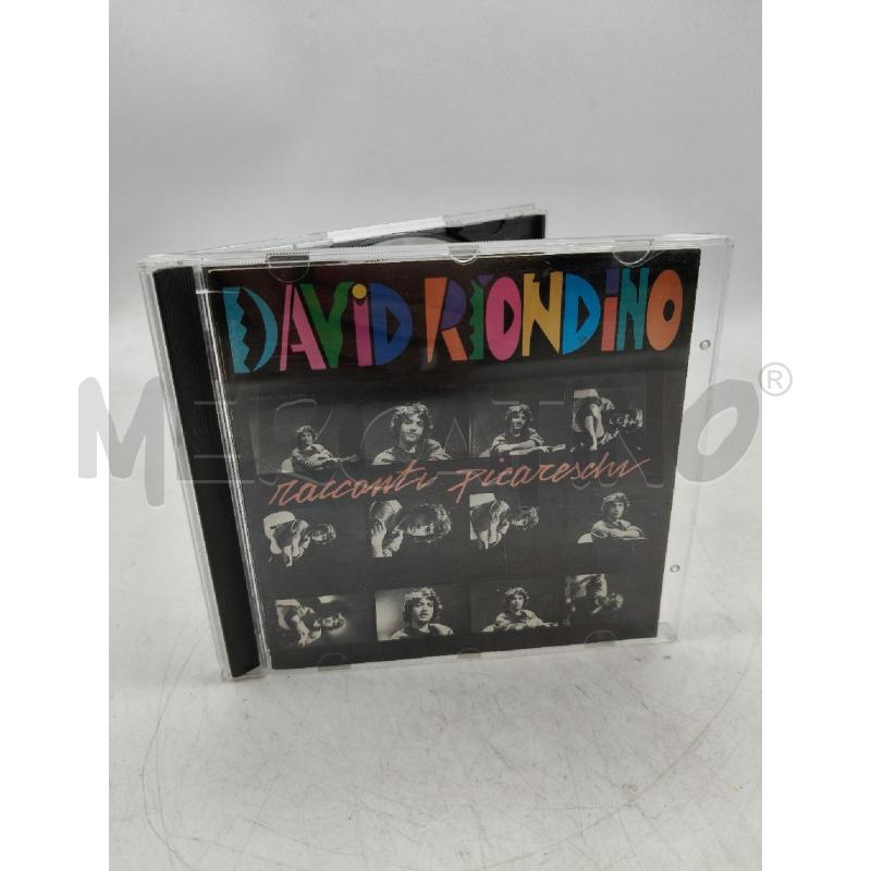 CD DAVID RIONDINO – RACCONTI PICARESCHI  | Mercatino dell'Usato Roma talenti 1