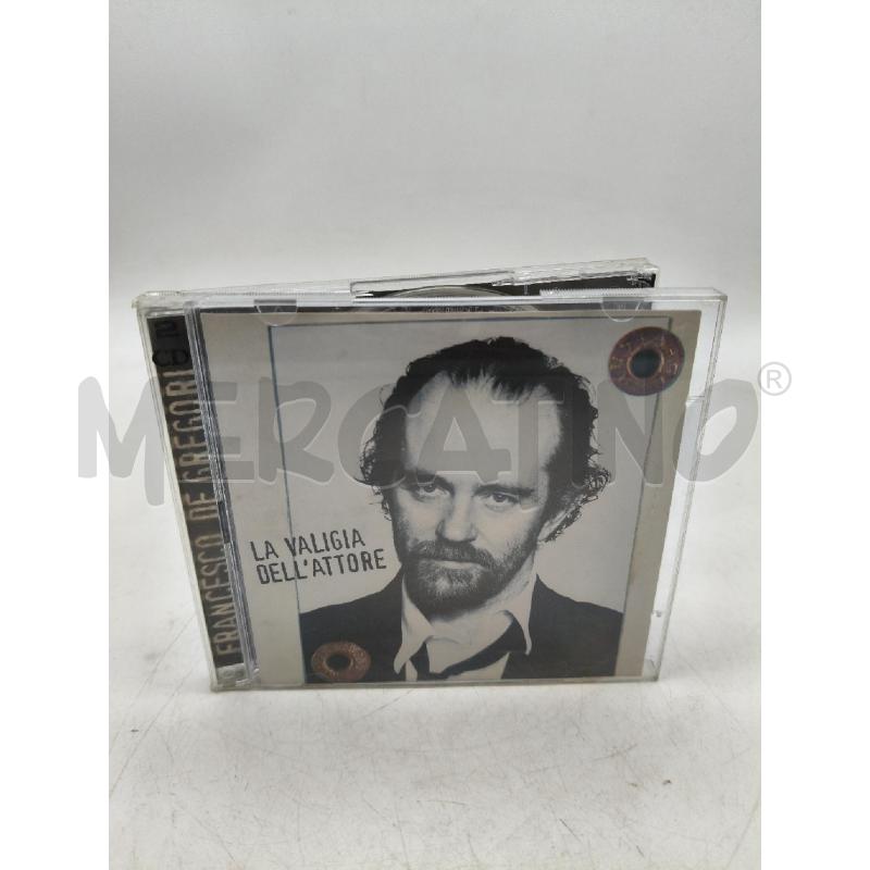 CD FRANCESCO DE GREGORI – LA VALIGIA DELL'ATTORE  | Mercatino dell'Usato Roma talenti 1