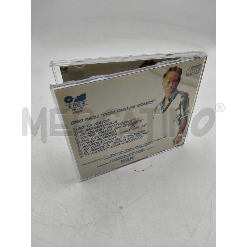 CD GINO PAOLI COSA FARÒ DA GRANDE | Mercatino dell'Usato Roma talenti 3