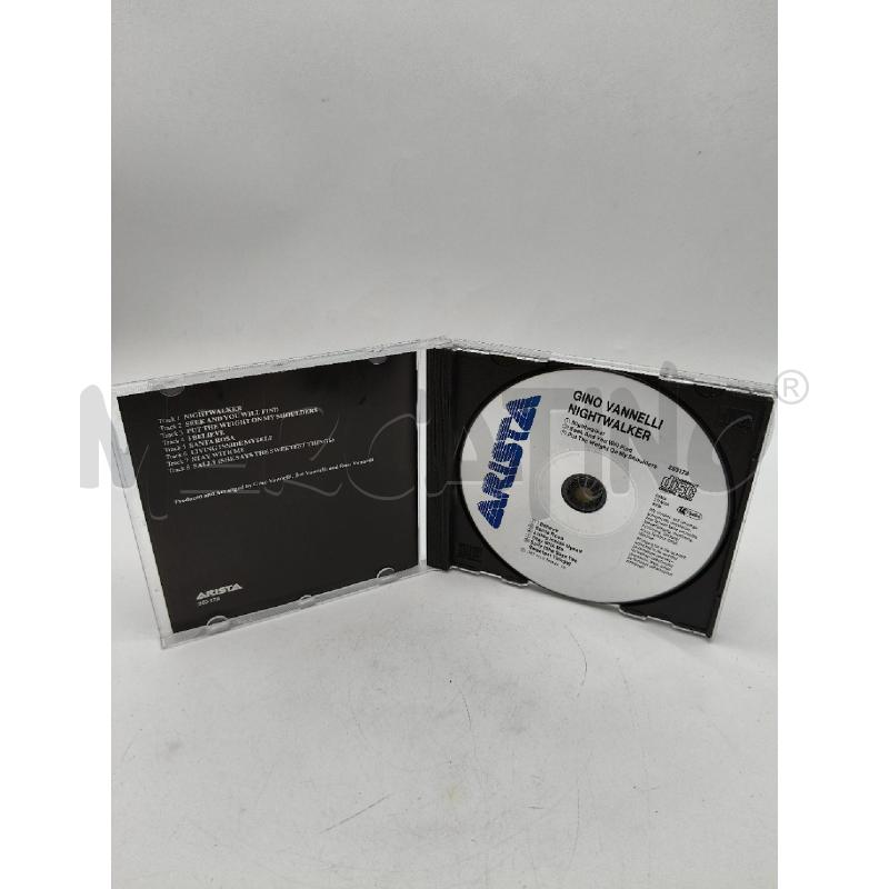 CD GINO VANNELLI NIGHTWALKER | Mercatino dell'Usato Roma talenti 2