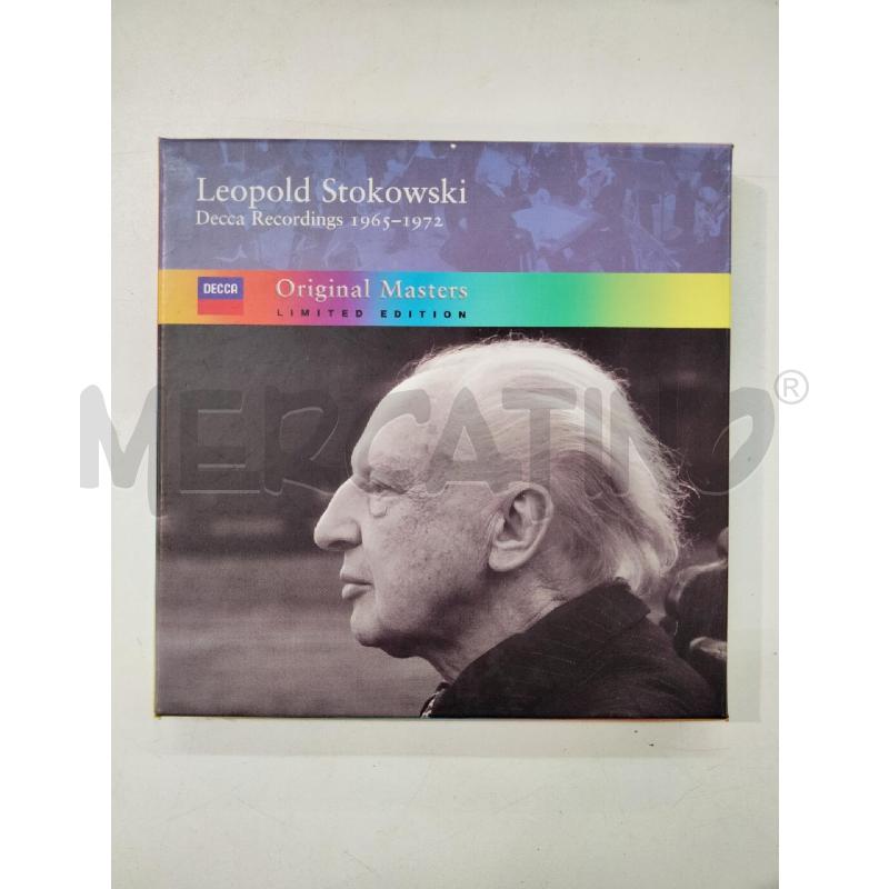 CD LEOPOLD STOKOWSKI – DECCA RECORDINGS 1965-1972  | Mercatino dell'Usato Roma talenti 1