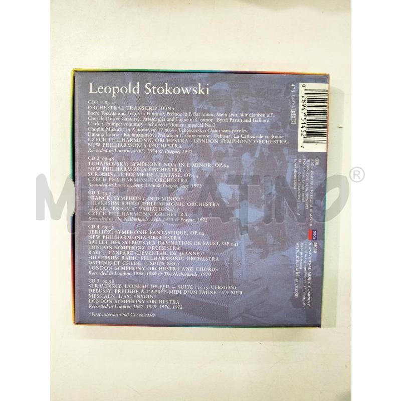 CD LEOPOLD STOKOWSKI – DECCA RECORDINGS 1965-1972  | Mercatino dell'Usato Roma talenti 2