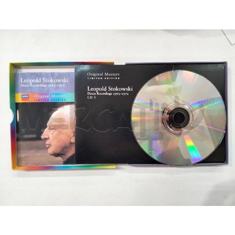 CD LEOPOLD STOKOWSKI – DECCA RECORDINGS 1965-1972  | Mercatino dell'Usato Roma talenti 3