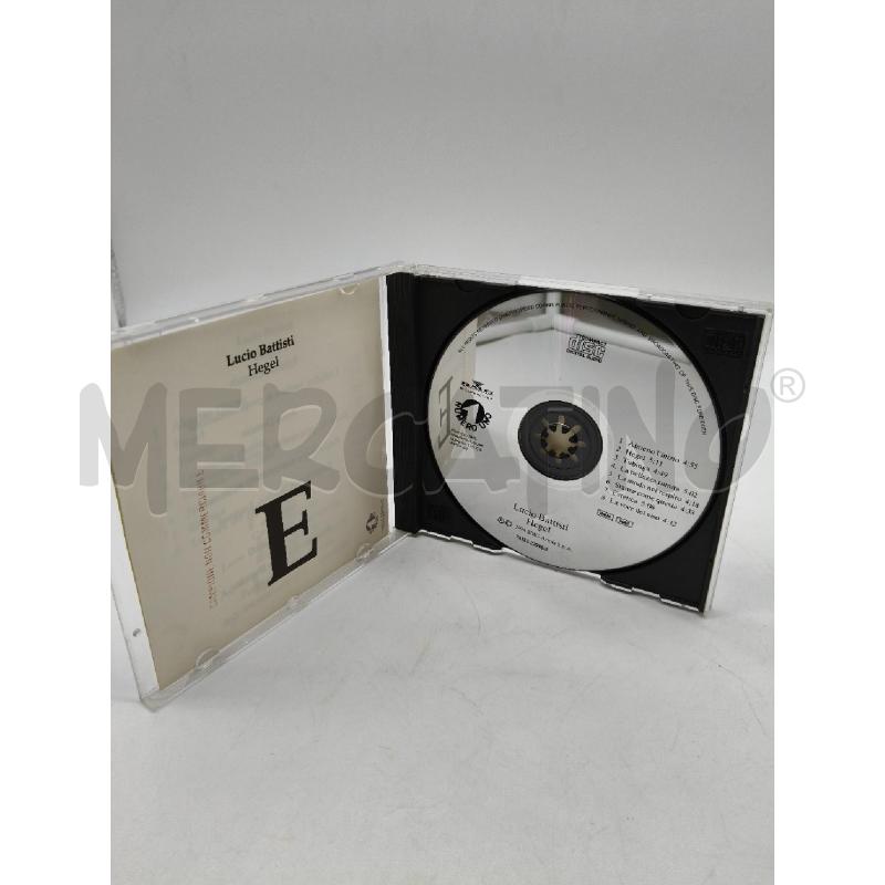 CD LUCIO BATTISTI HEGEL | Mercatino dell'Usato Roma talenti 2