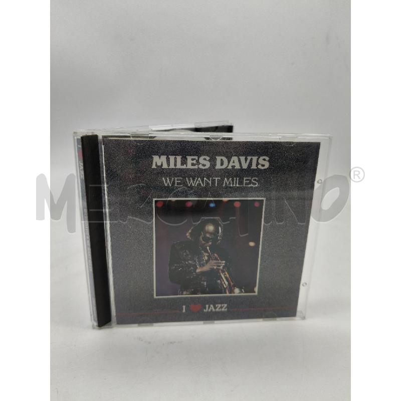 CD MILES DAVIS WE WANT MILES | Mercatino dell'Usato Roma talenti 1