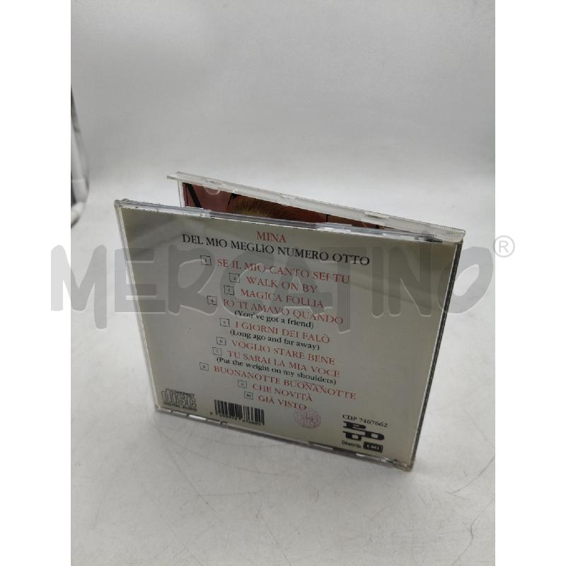CD MINA (3) – DEL MIO MEGLIO NUMERO OTTO  | Mercatino dell'Usato Roma talenti 3