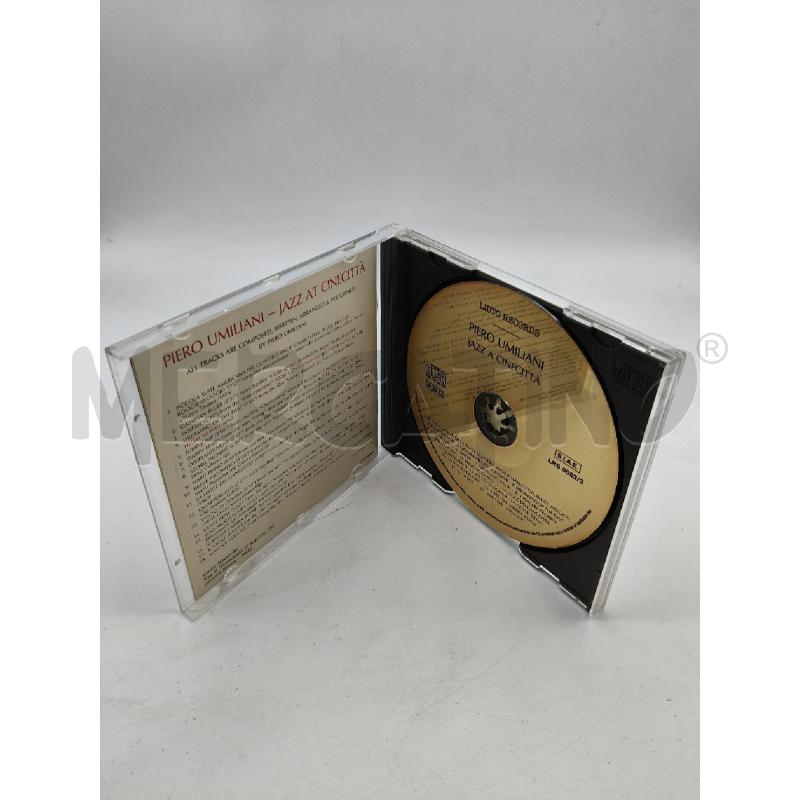 CD PIERO UMILIANI – JAZZ AT CINECITTÀ  | Mercatino dell'Usato Roma talenti 2