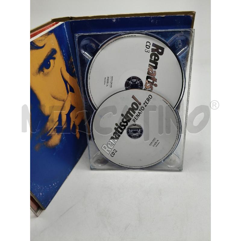 CD RENATO ZERO – RENATISSIMO!  | Mercatino dell'Usato Roma talenti 3