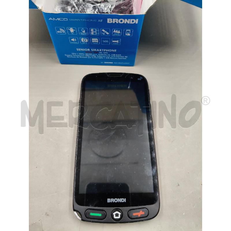 CELLULARE BRONDI AMICO SMARTPHONE XS CON SCAT E ACC | Mercatino dell'Usato Roma talenti 2