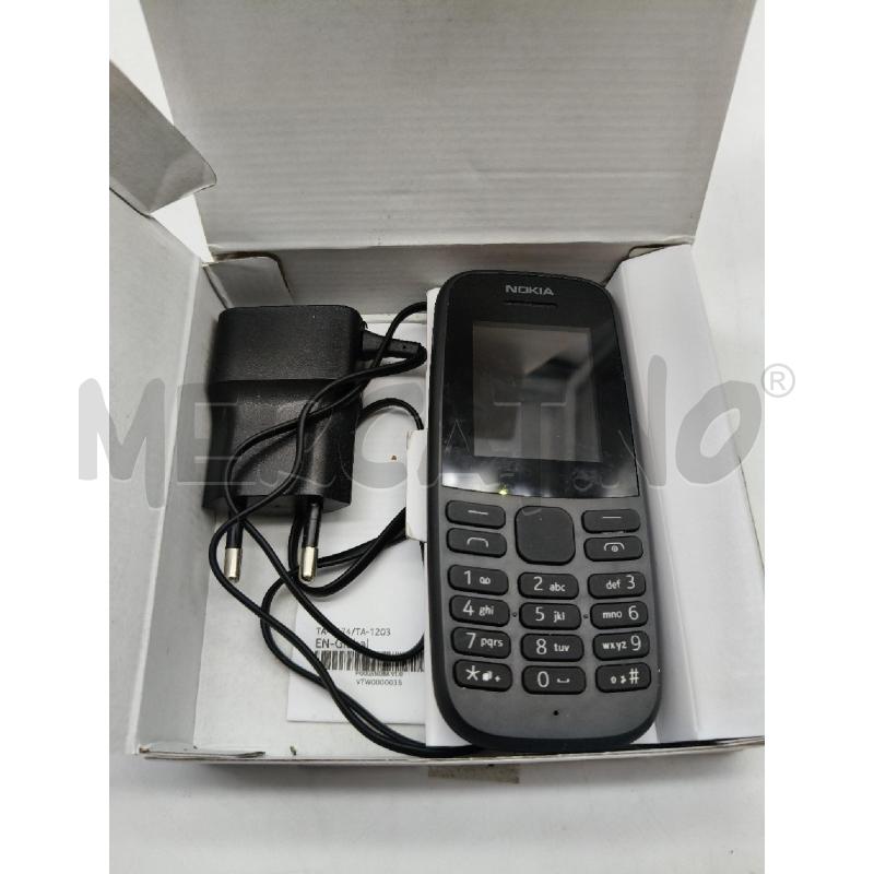 CELLULARE NOKIA 105 CON SCAT E CARICA | Mercatino dell'Usato Roma talenti 3