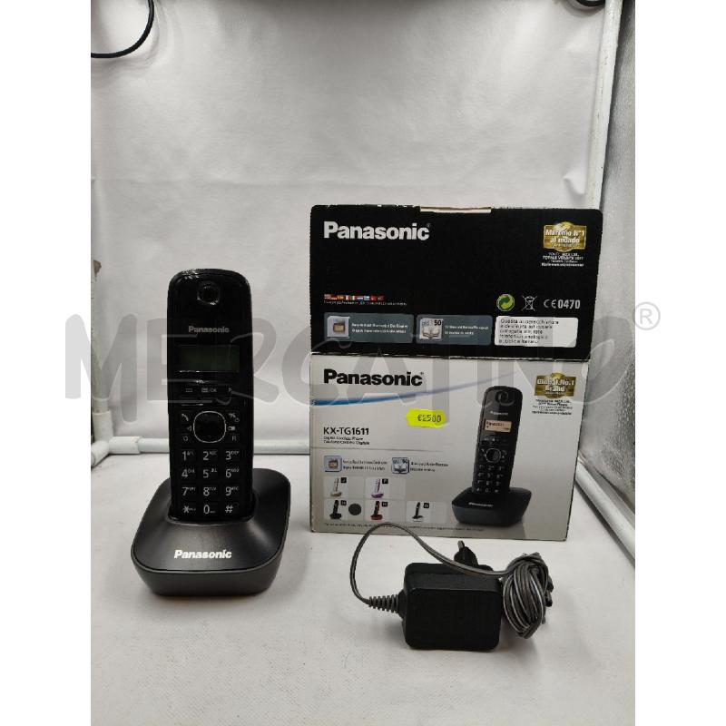 CELLULARE PANASONIC KX-TG1611 | Mercatino dell'Usato Roma talenti 1