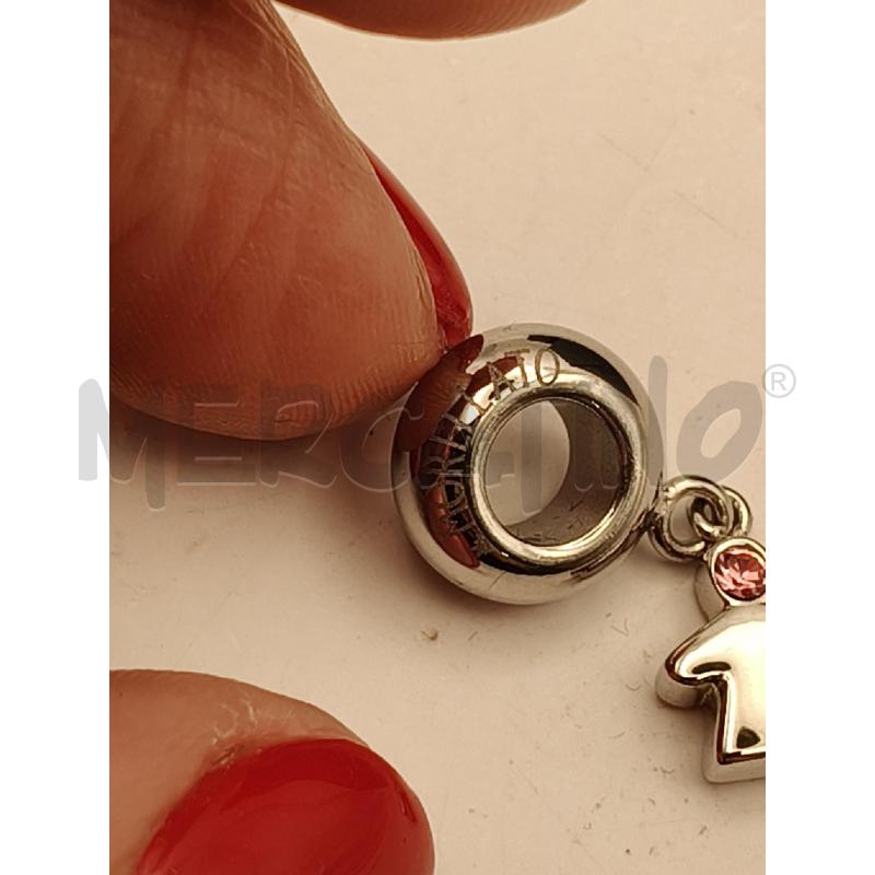 CHARM MORELLATO BAMBINA STRASS ROSA | Mercatino dell'Usato Roma talenti 3