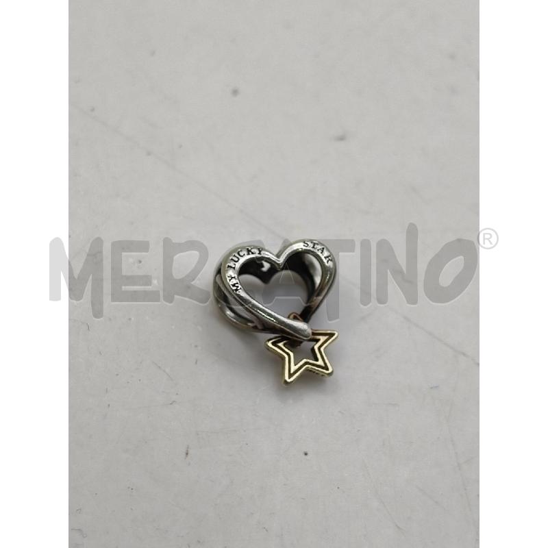CHARM PANDORA CUORE STELLA GIA  | Mercatino dell'Usato Roma talenti 2