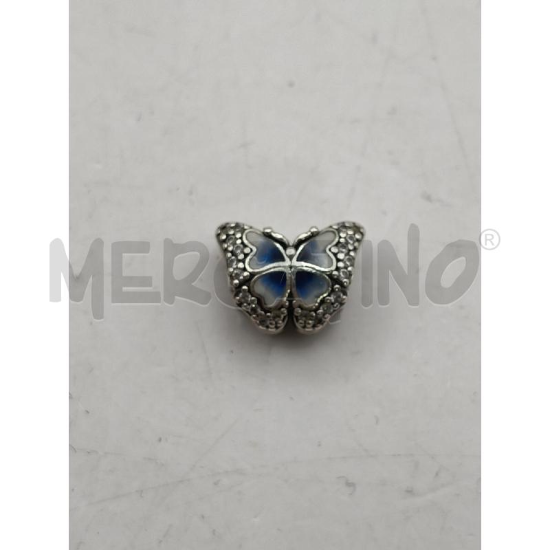 CHARM PANDORA FARFALLA INTER BLU  | Mercatino dell'Usato Roma talenti 1