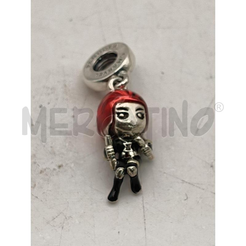 CHARM PANDORA X MARVEL BLACL WIDOW SMALTO  | Mercatino dell'Usato Roma talenti 1