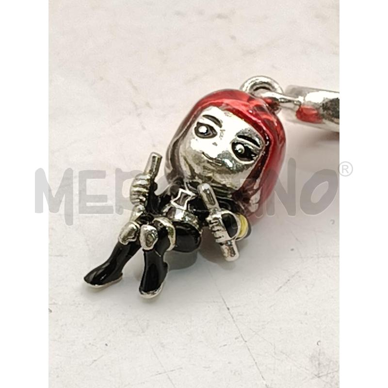 CHARM PANDORA X MARVEL BLACL WIDOW SMALTO  | Mercatino dell'Usato Roma talenti 4